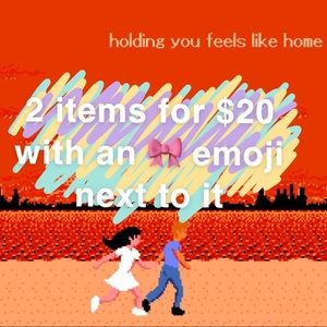 🎀🎀 2 items for $20 bundle with this emoji 🎀🎀